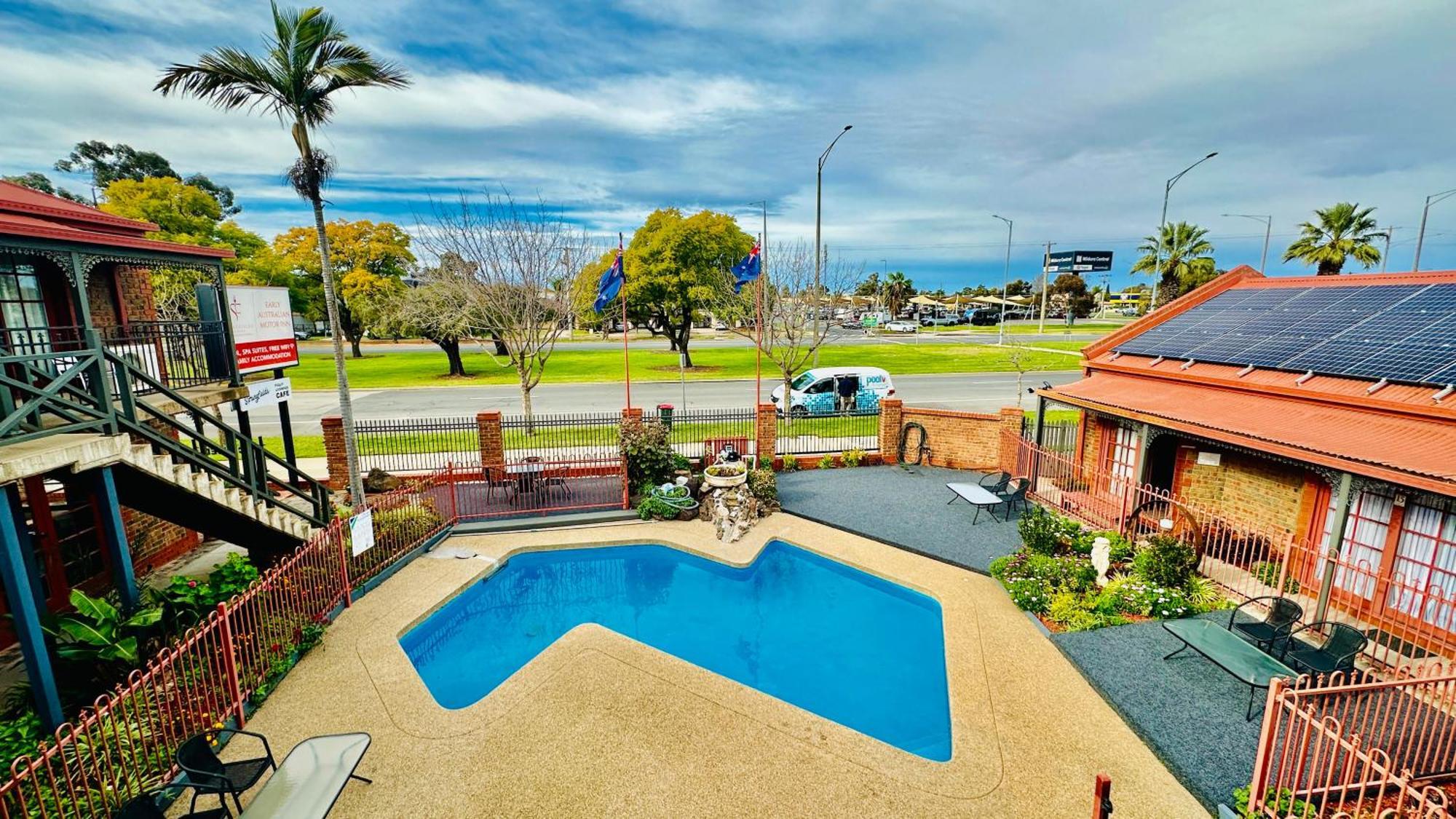 Early Australian Motor Inn Mildura Esterno foto
